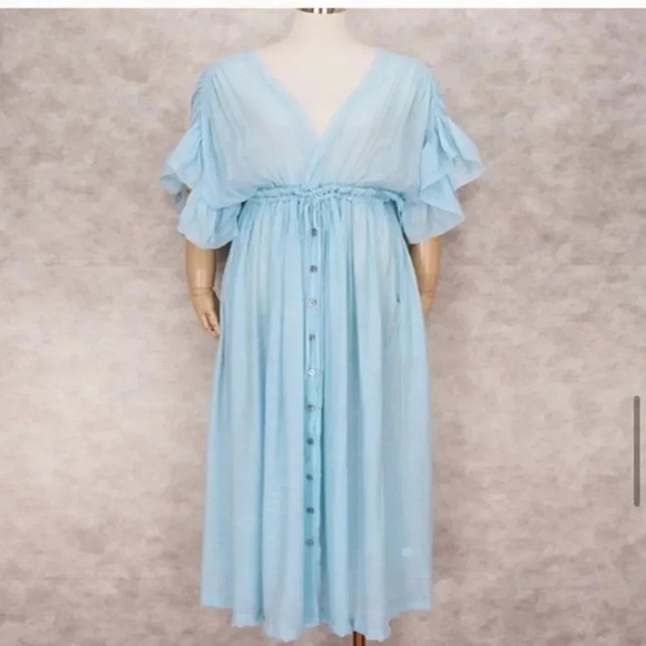 Vintage Bohemian Long Beach Dress - Picture 8 of 12